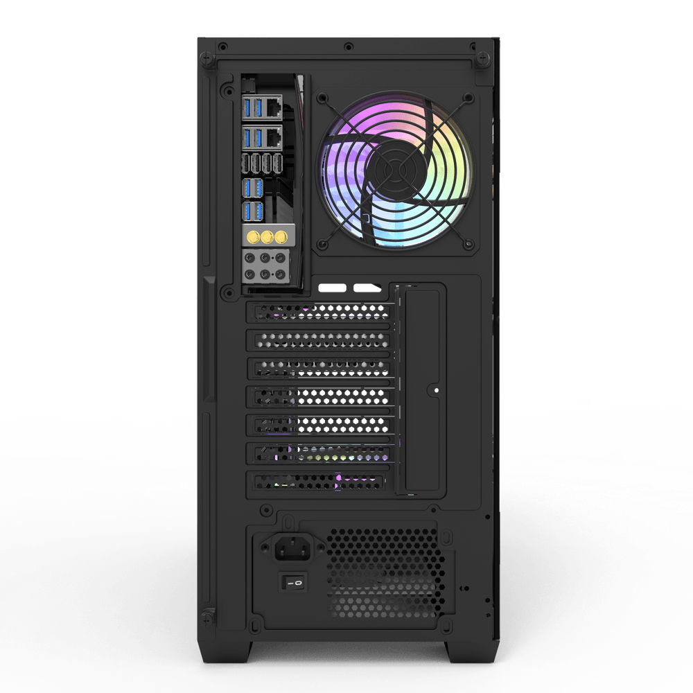 darkFlash DS900 GLASS ATX機箱(黑色)