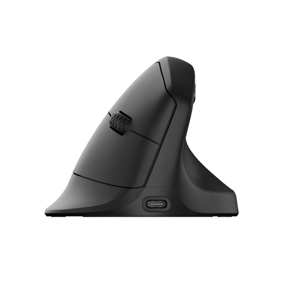 Keychron M5 (M5-A23) 無線人體工學垂直滑鼠(黑色-PixArt 3950 (8K Polling Rate))