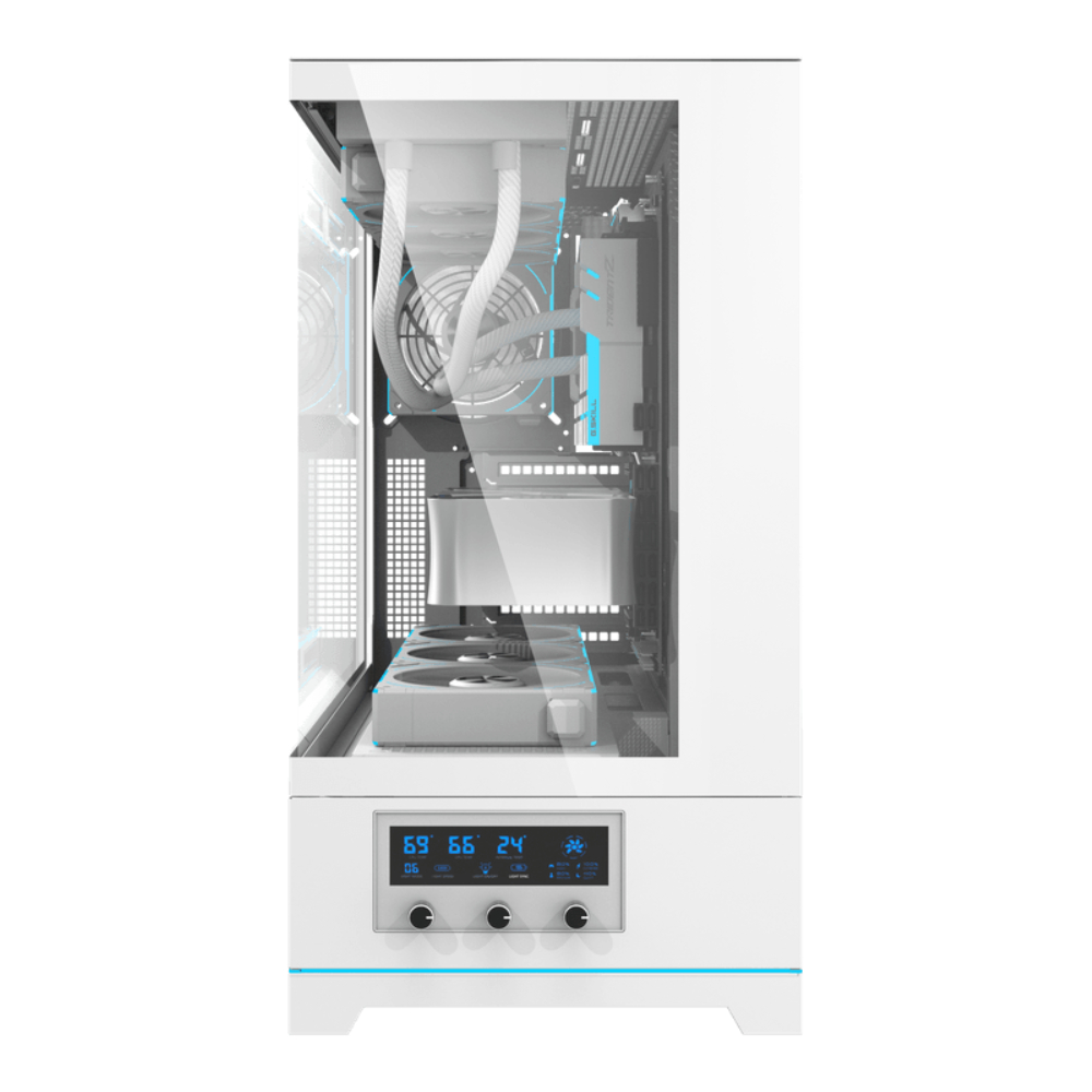 darkFlash DY451 Pro ATX機箱(白色)