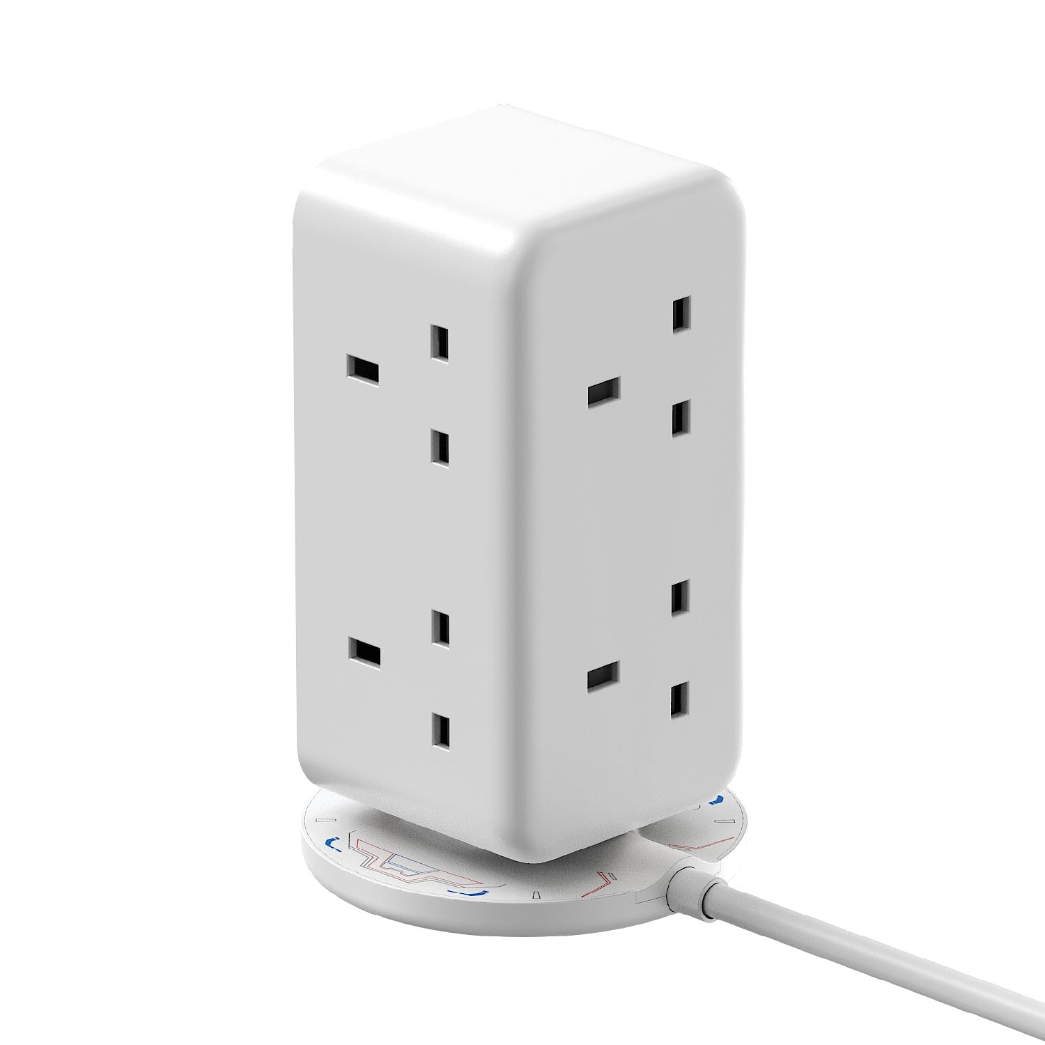 MOMAX 1-Charge Work Flow PD35W 2A3C 6位拖板(US21)(高達-白)