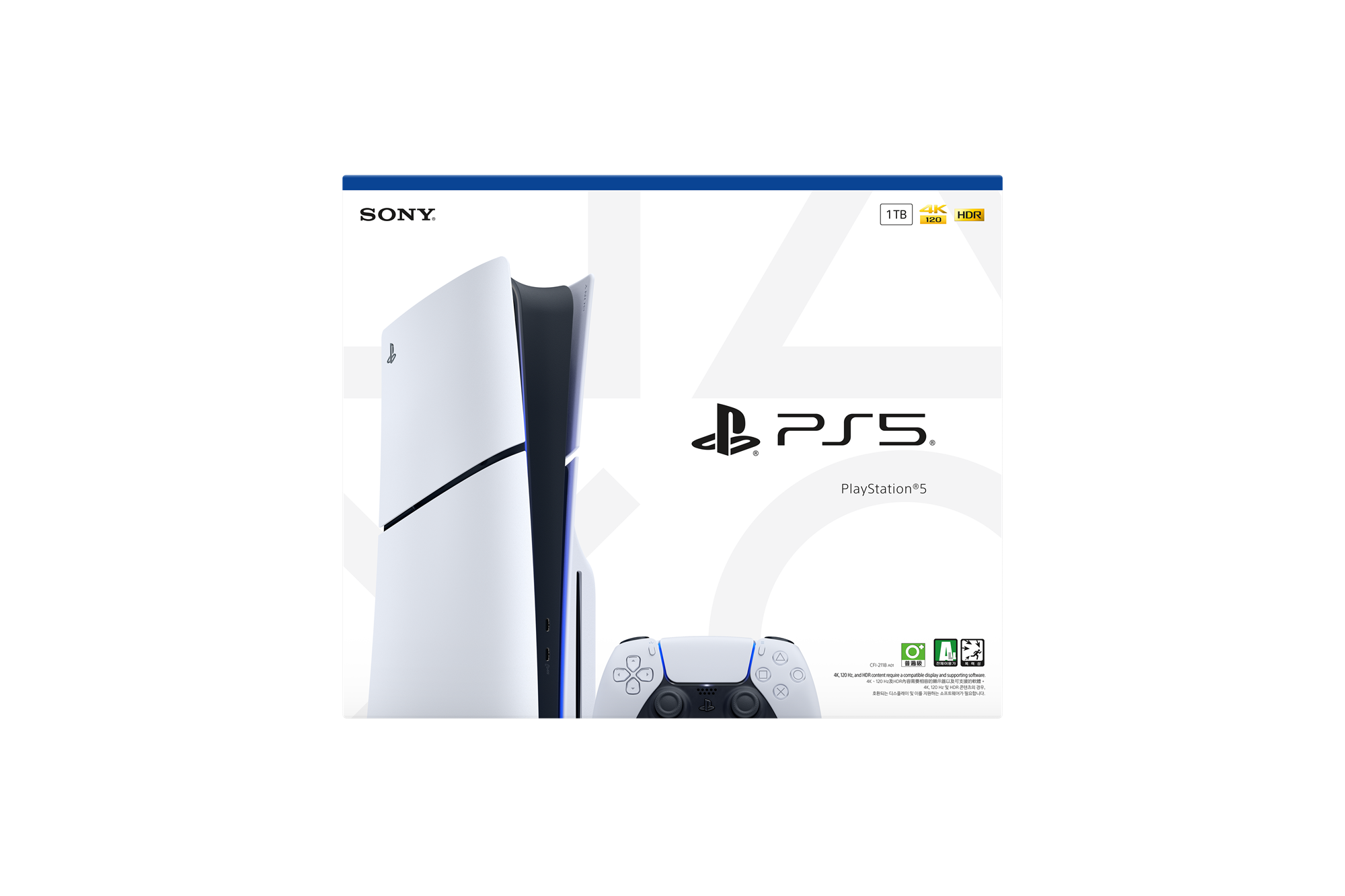 PlayStation 5 Slim 輕薄版主機 1TB【香港行貨】(光碟版)