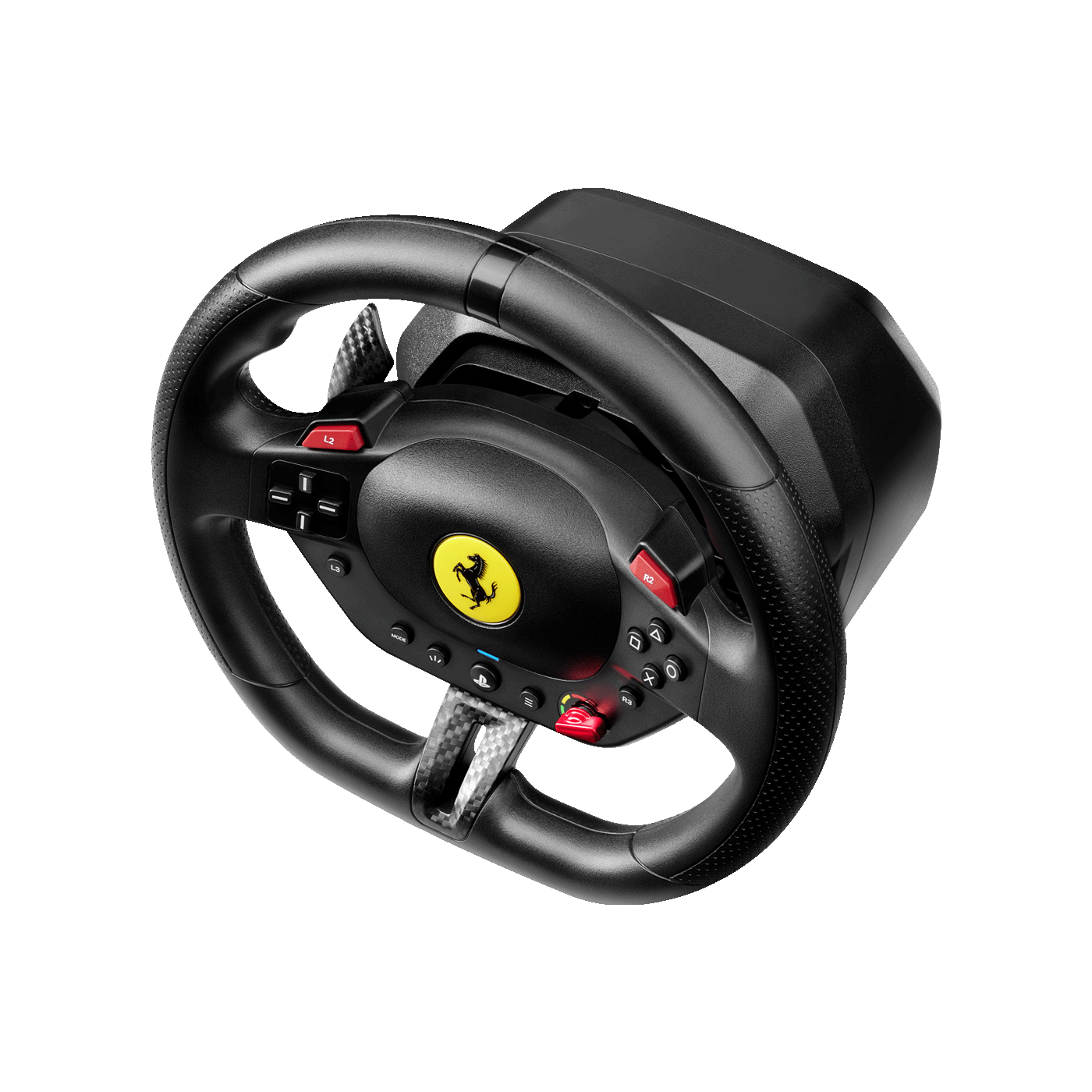 Thrustmaster T98 FERRARI 296 GTB 賽車遊戲方向盤套裝(支援PS5/PS4/PC)