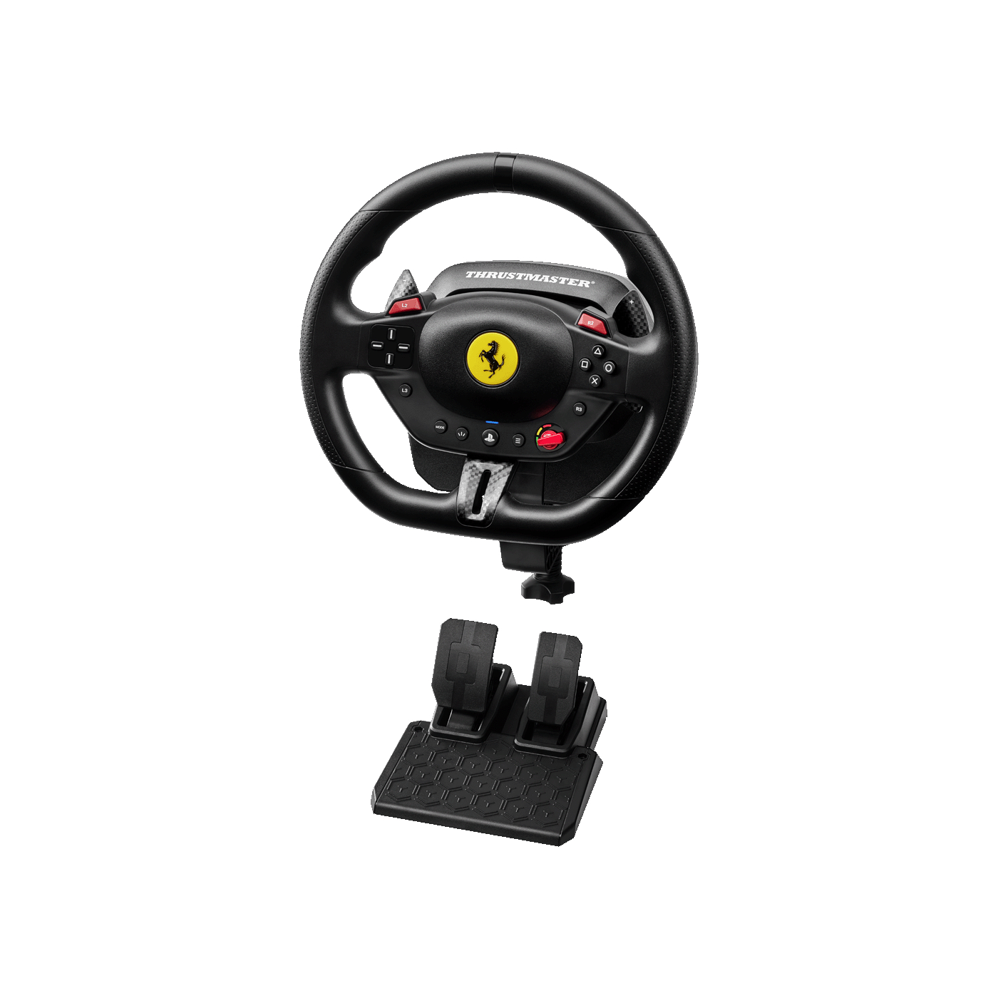Thrustmaster T98 FERRARI 296 GTB 賽車遊戲方向盤套裝(支援PS5/PS4/PC)