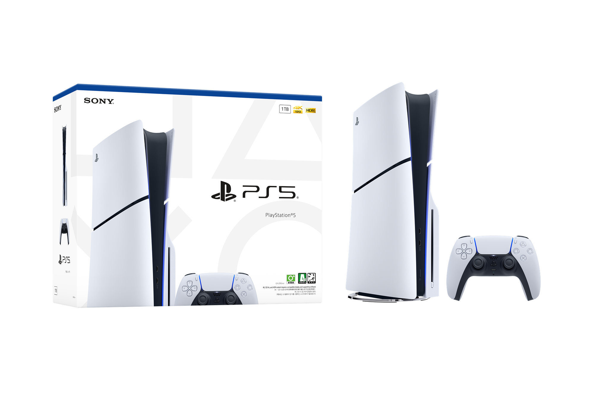 PlayStation 5 Slim 輕薄版主機 1TB【香港行貨】(光碟版)