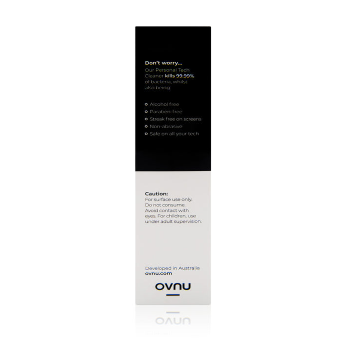 OVNU 電子產品專用全效消毒噴霧(500ml) (附專用抗菌毛巾2條)