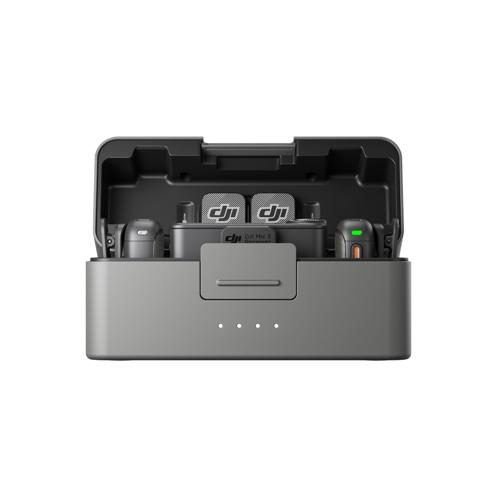 DJI Mic 3 迷你無線麥克風(兩發一收連充電盒)
