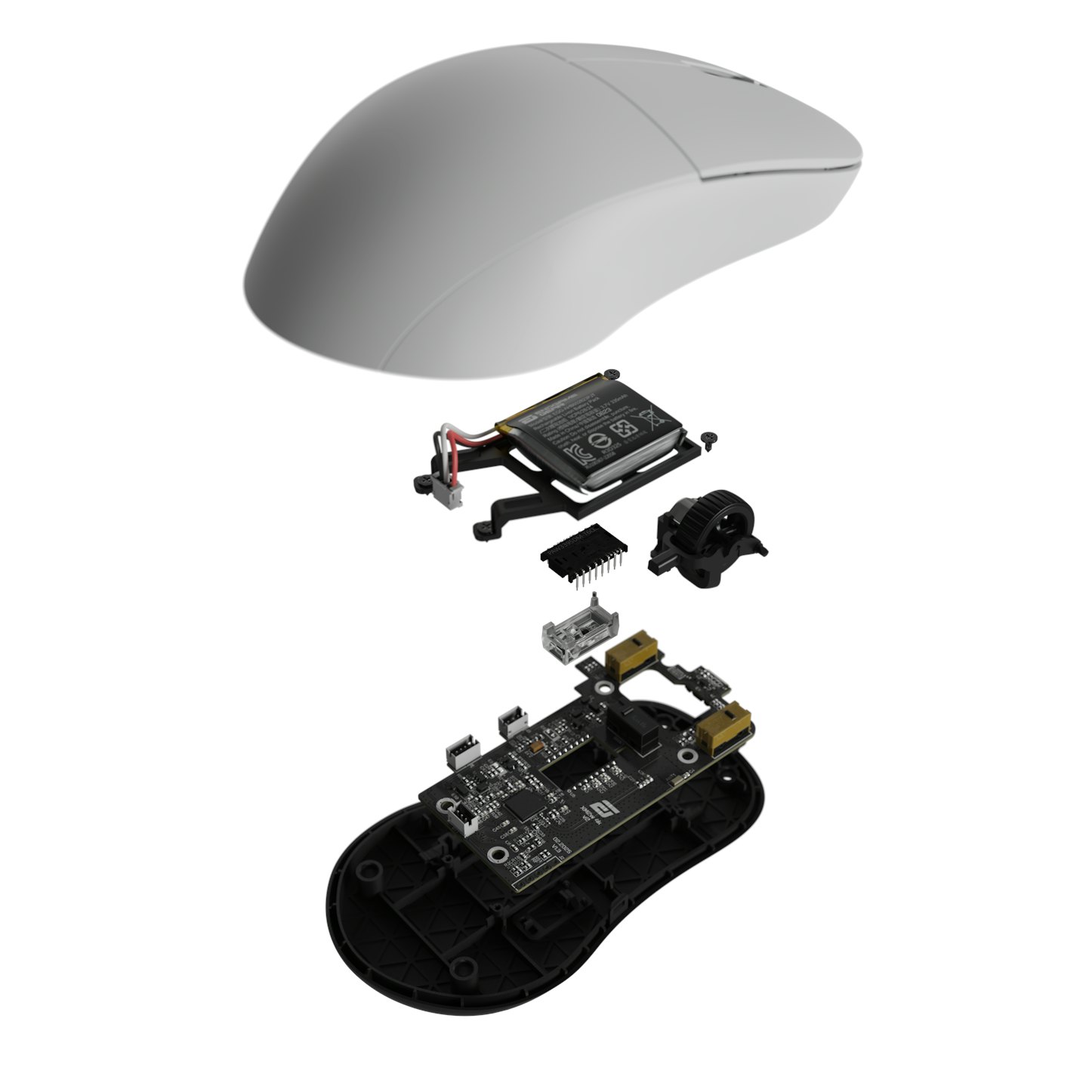 Endgame Gear XM2w 4K V2 無線電競滑鼠(White)