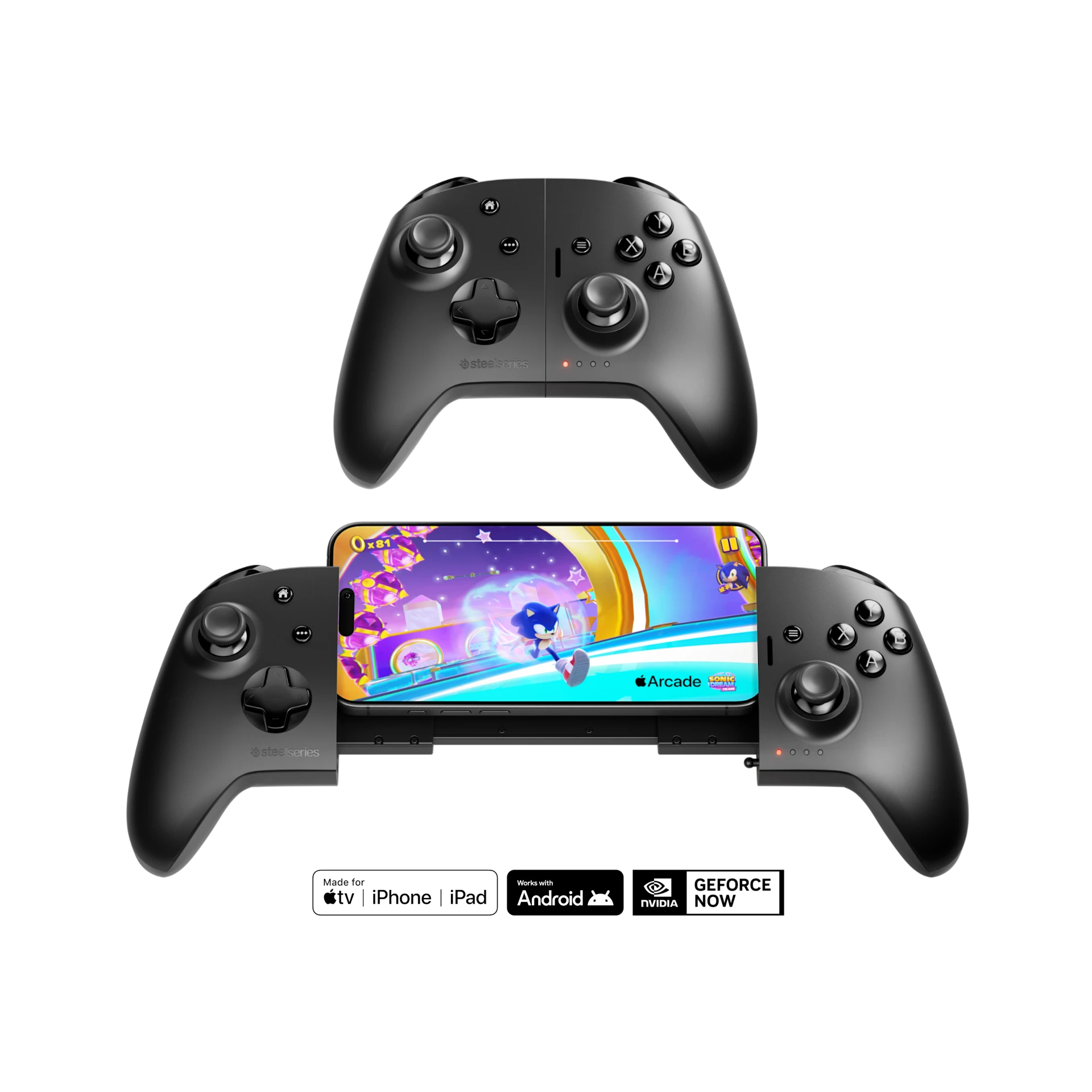 SteelSeries Nimbus Cloud 雙模式雲端無線控制器