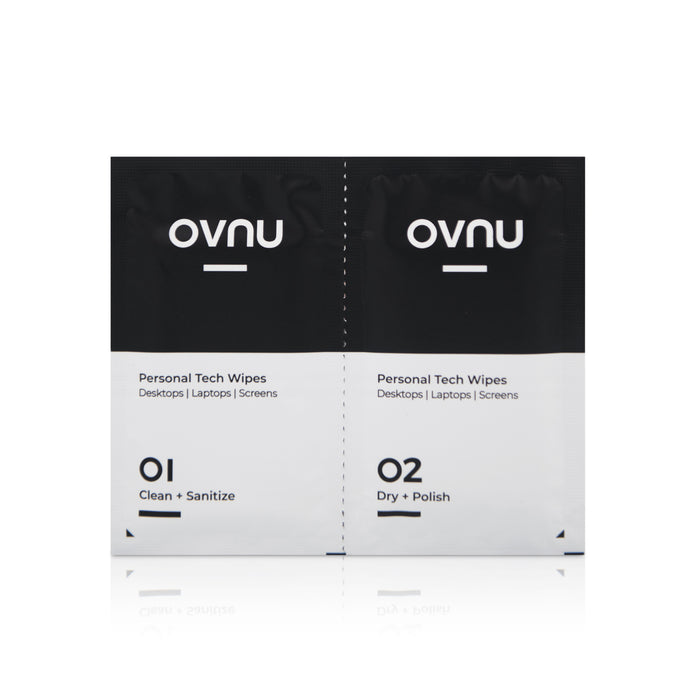 OVNU 電子產品專用二合一消毒濕紙巾 (20張)