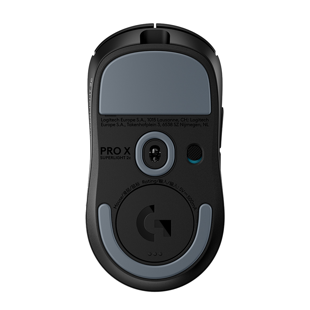 Logitech G PRO X SUPERLIGHT 2C Compact版 無線輕量化電競滑鼠(黑色)