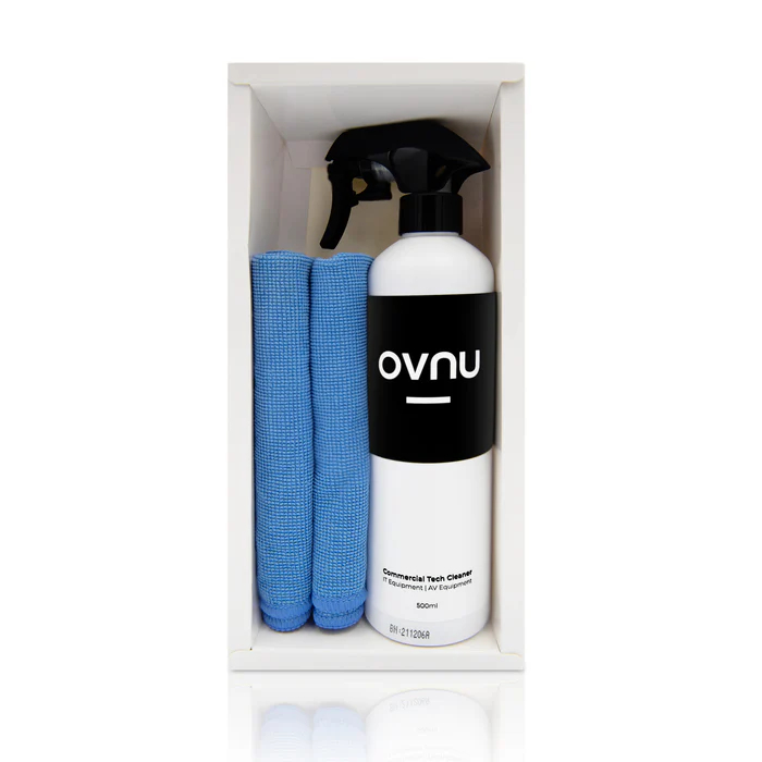OVNU 電子產品專用全效消毒噴霧(500ml) (附專用抗菌毛巾2條)