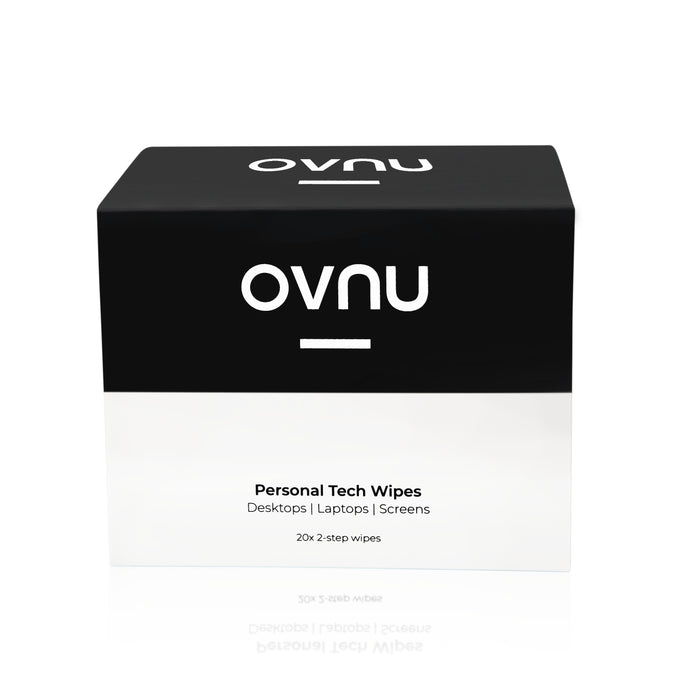 OVNU 電子產品專用二合一消毒濕紙巾 (20張)