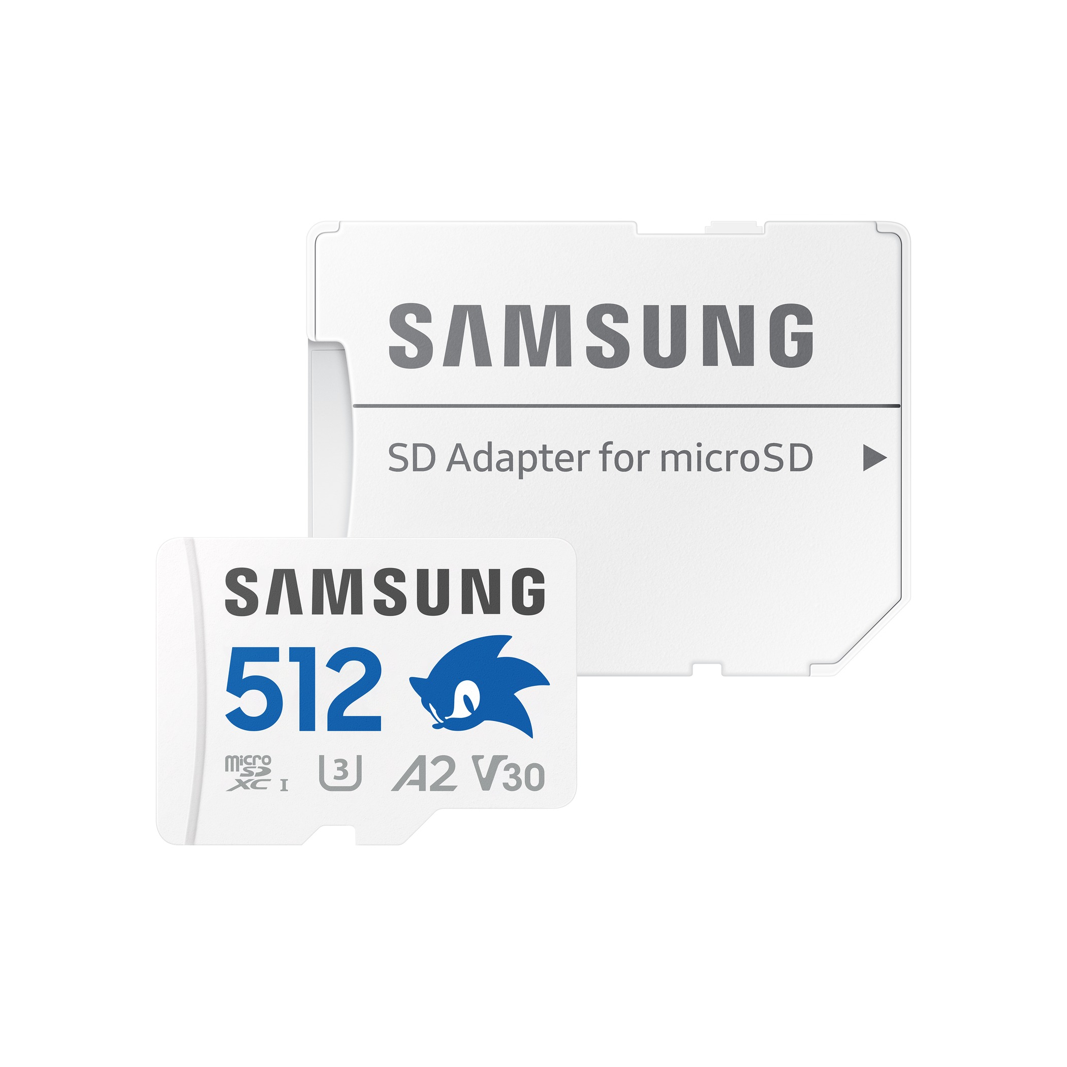 【十年保用】Samsung 三星 X Sonic Pro Plus(附SD轉接卡) microSD 記憶卡(512GB-索尼克)