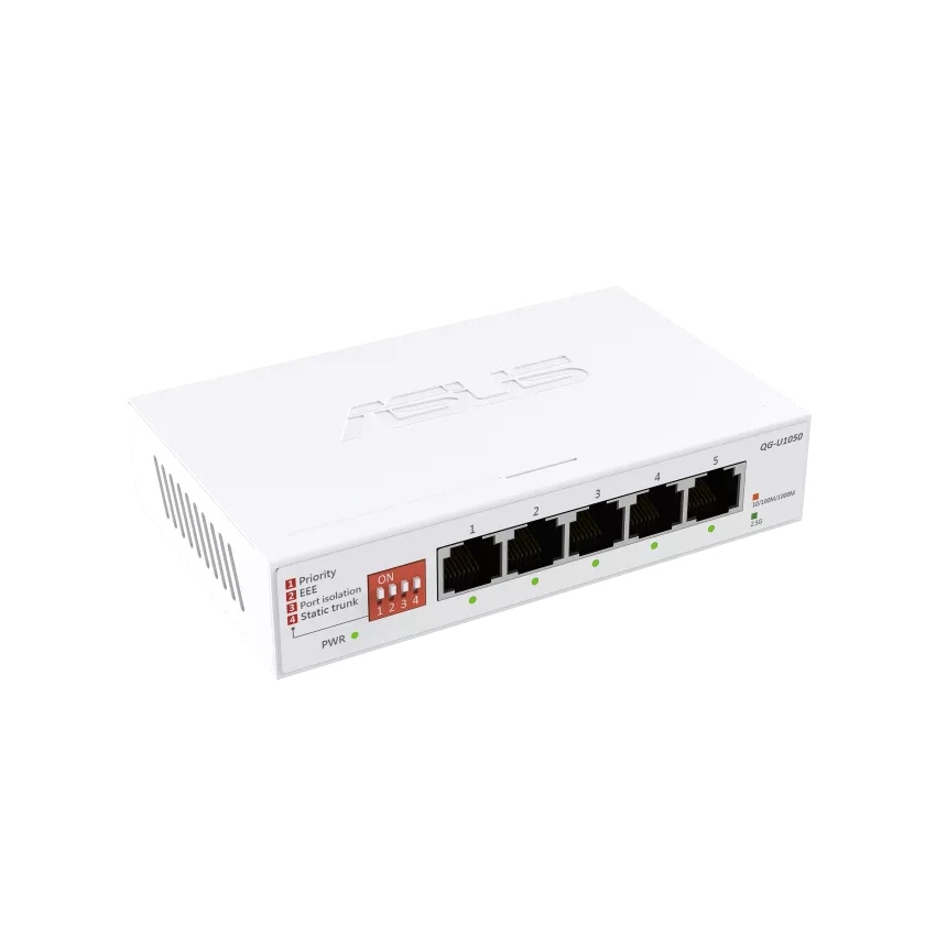 ASUS QG-U1050 5埠 2.5G 無網管交換器