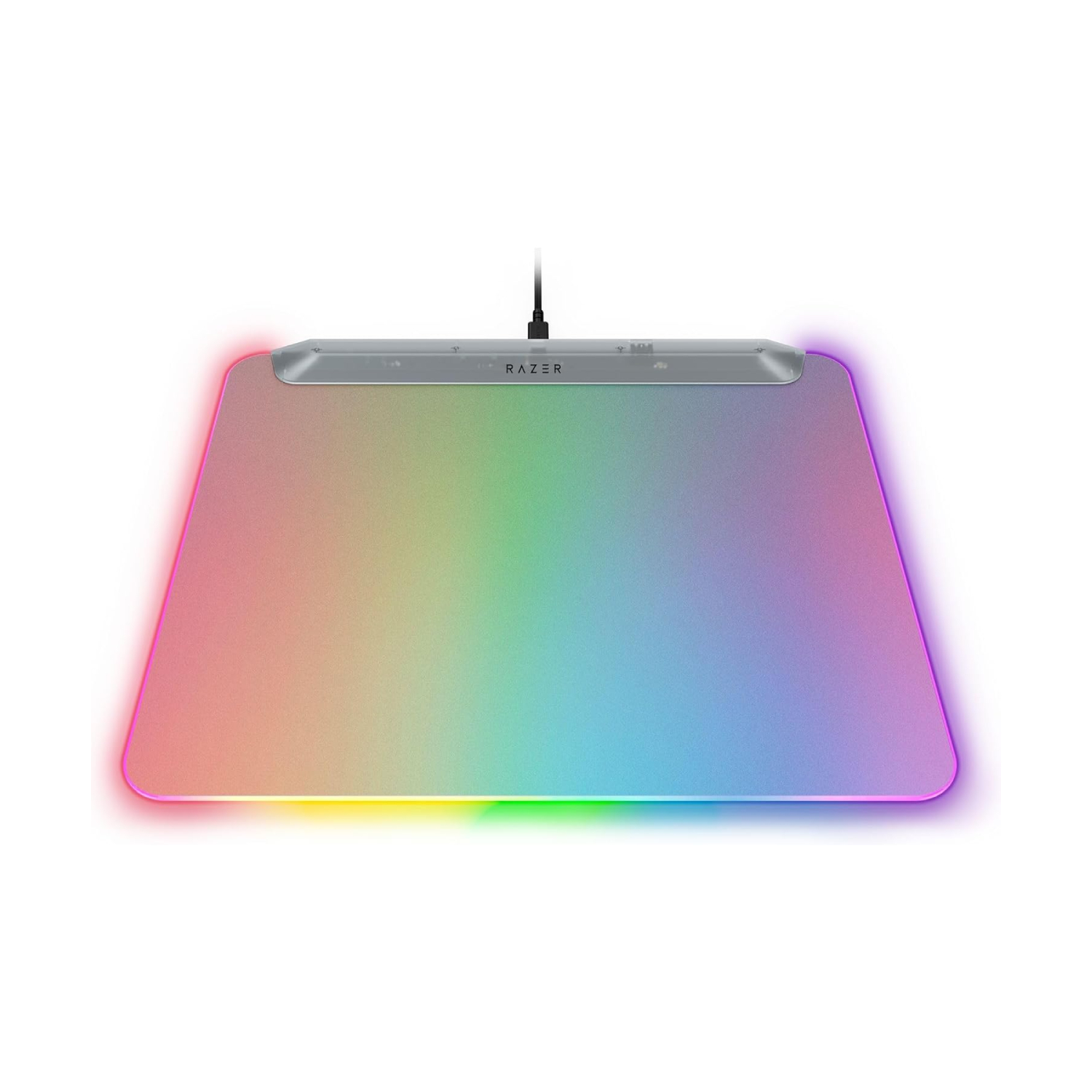 Razer Firefly V2 Pro Multi-zone Chroma 全發光 RGB 遊戲滑鼠墊 (278mm x 360mm)(Phantom White Edition)