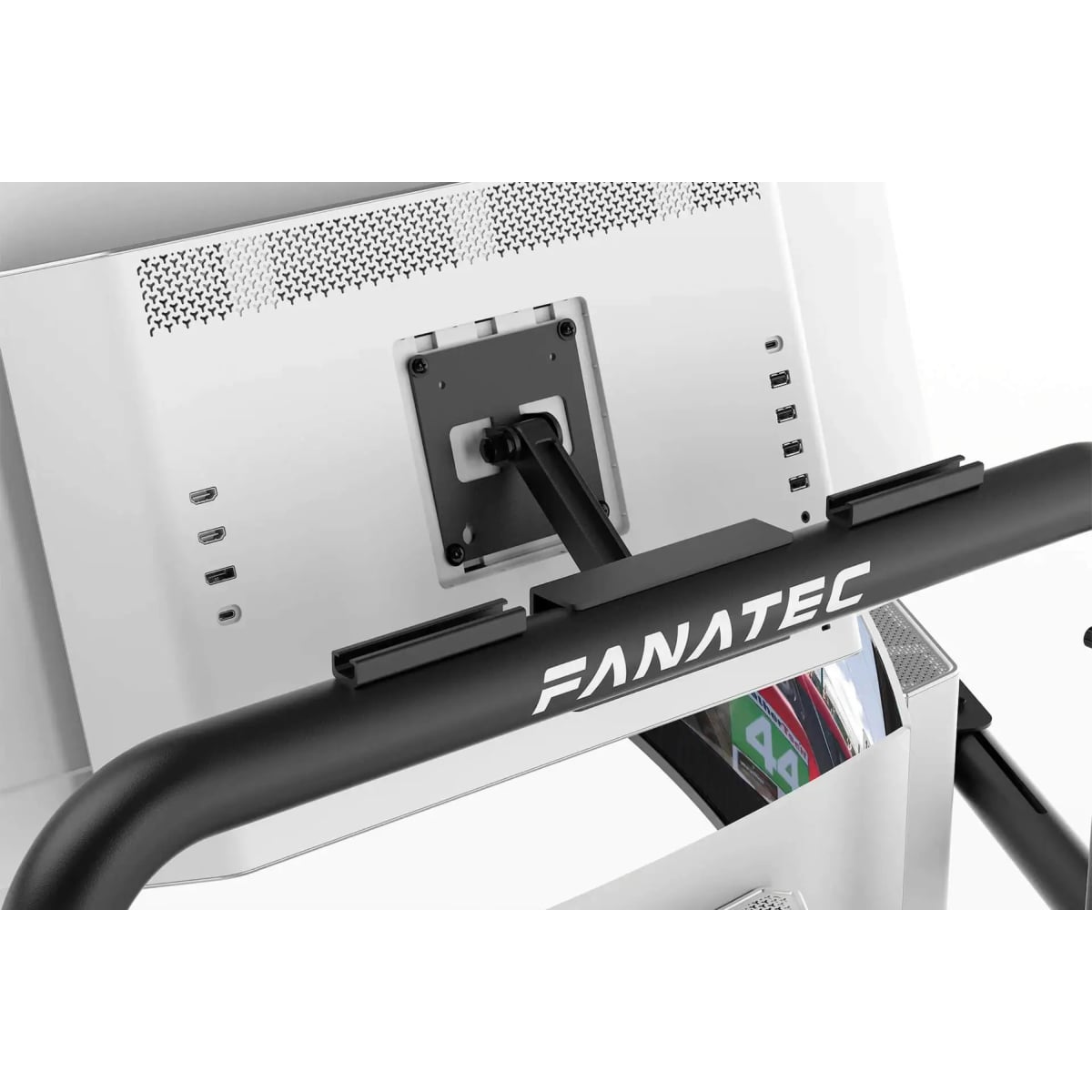 Fanatec Clubsport 車架三屏幕延伸支架(黑, 最高支援16:9三屏32-55吋顯示器)