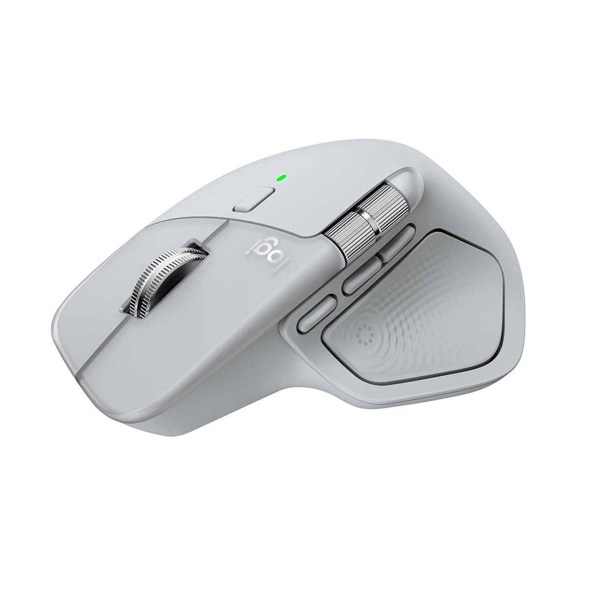 Logitech MX Master 4 For Mac 雙模無線滑鼠(銀白-White Silver)