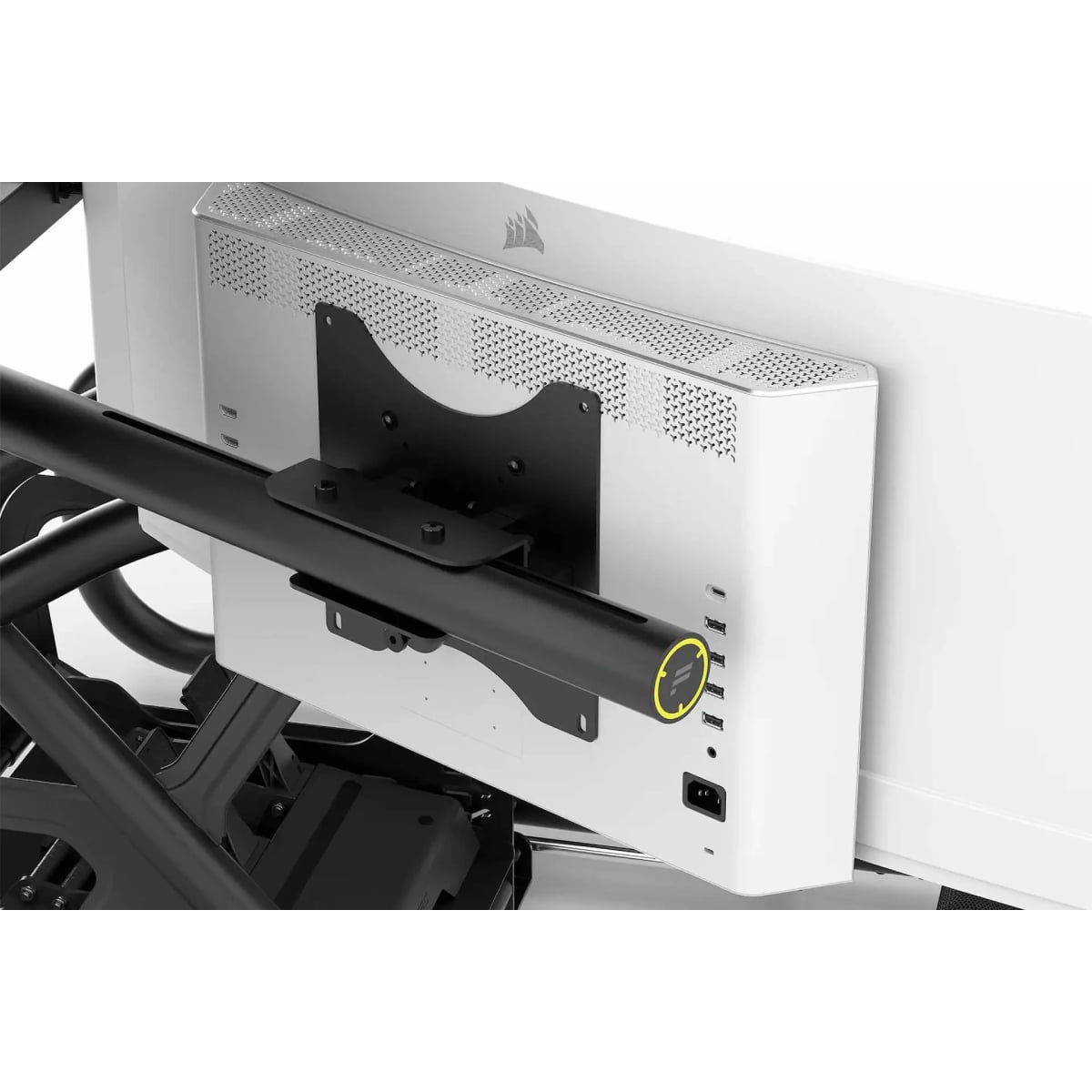 Fanatec Clubsport 車架三屏幕延伸支架(黑, 最高支援16:9三屏32-55吋顯示器)