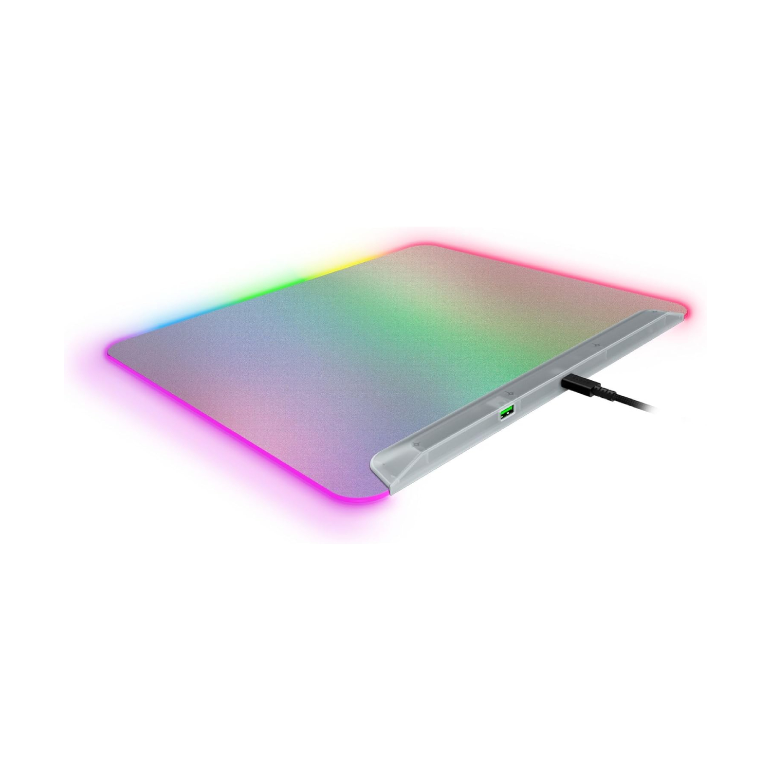Razer Firefly V2 Pro Multi-zone Chroma 全發光 RGB 遊戲滑鼠墊 (278mm x 360mm)(Phantom White Edition)