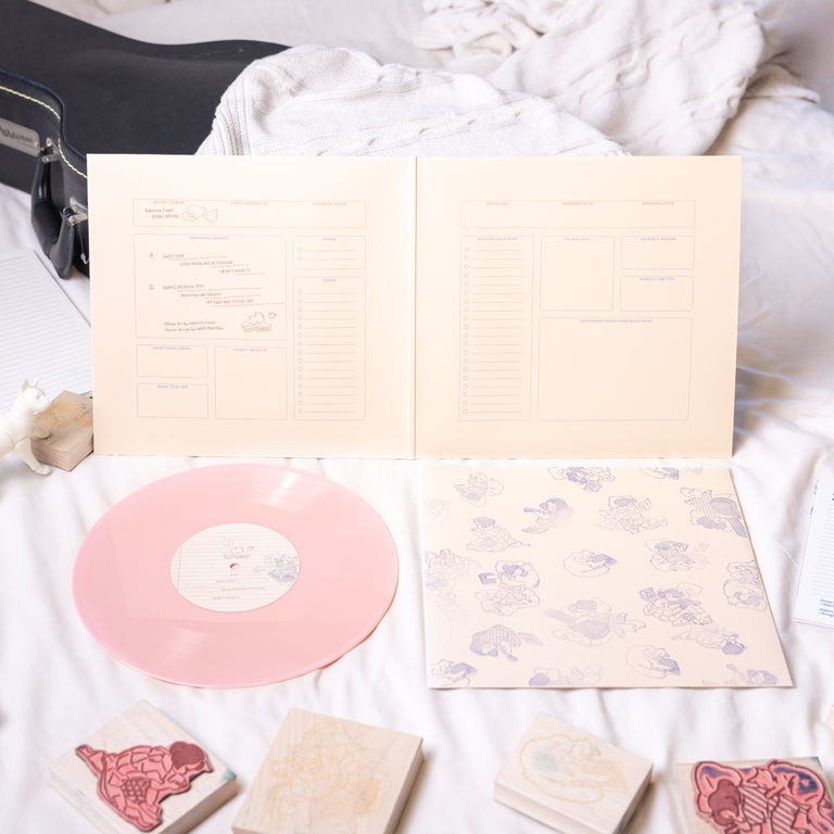 《Spiral Bound》黑膠唱片(單片-粉紅色彩膠)