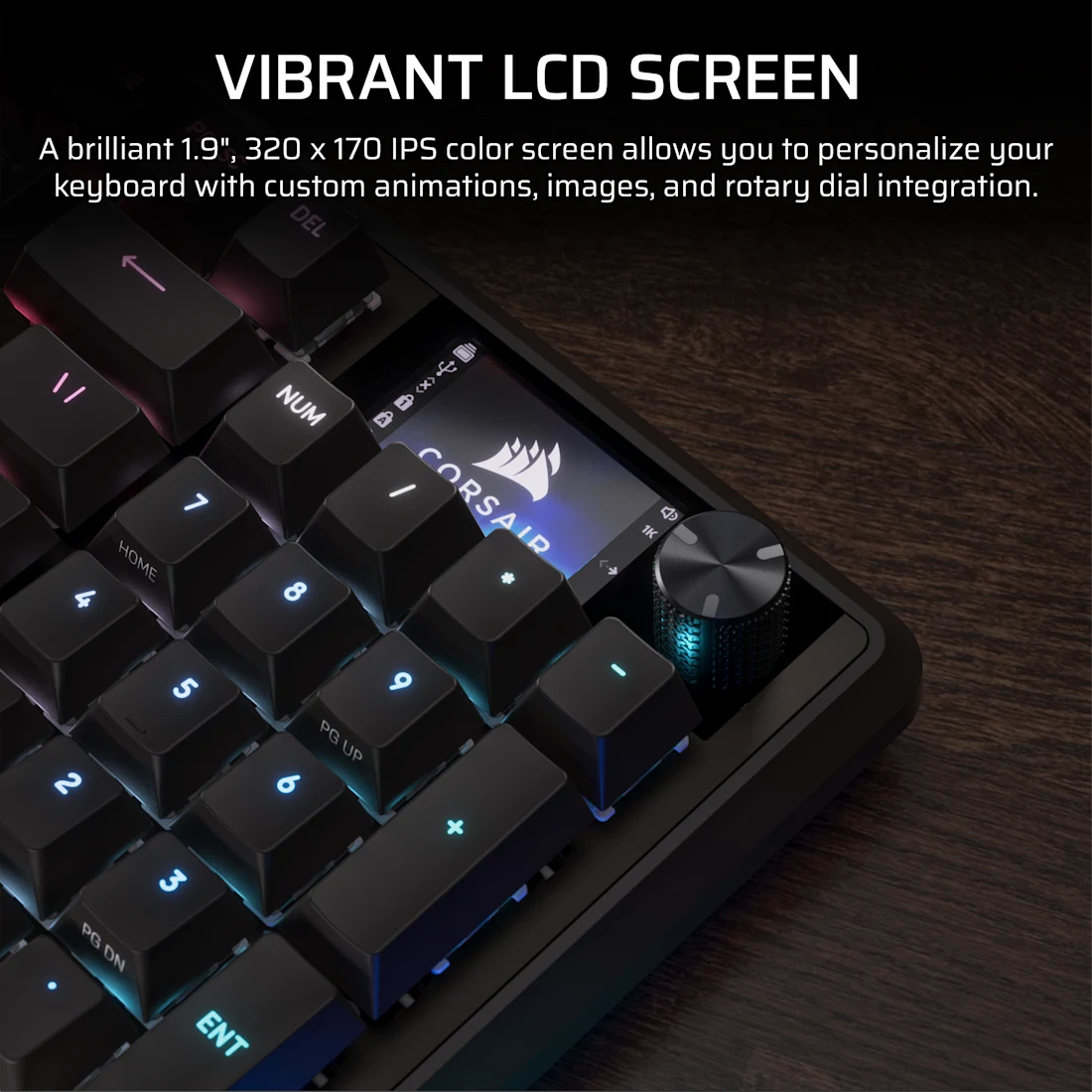 Corsair Vanguard 96-MLX 8kHz 有線機械鍵盤(黑色-MLX Quantum軸)