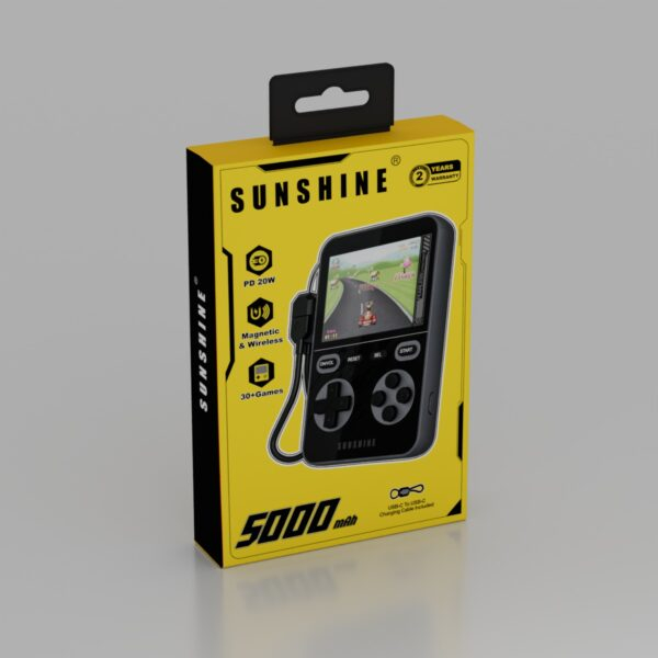 SUNSHINE EBHKG 黑色遊戲機無線充電器(5000mAh)