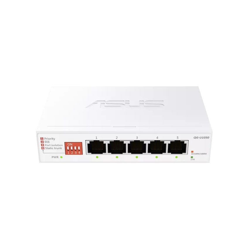 ASUS QG-U1050 5埠 2.5G 無網管交換器