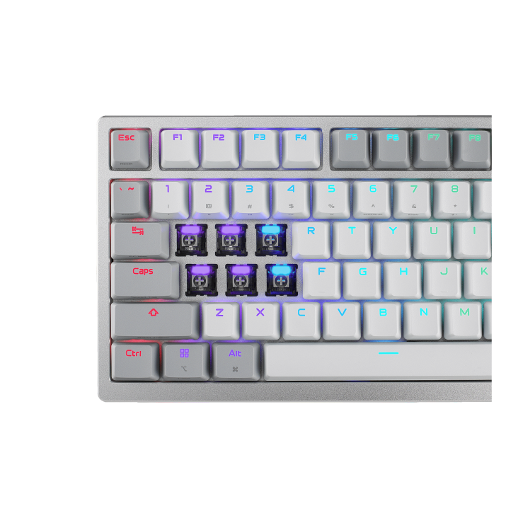 ASUS ROG AZOTH 96 HE 8KHz 磁軸無線遊戲鍵盤(白色)