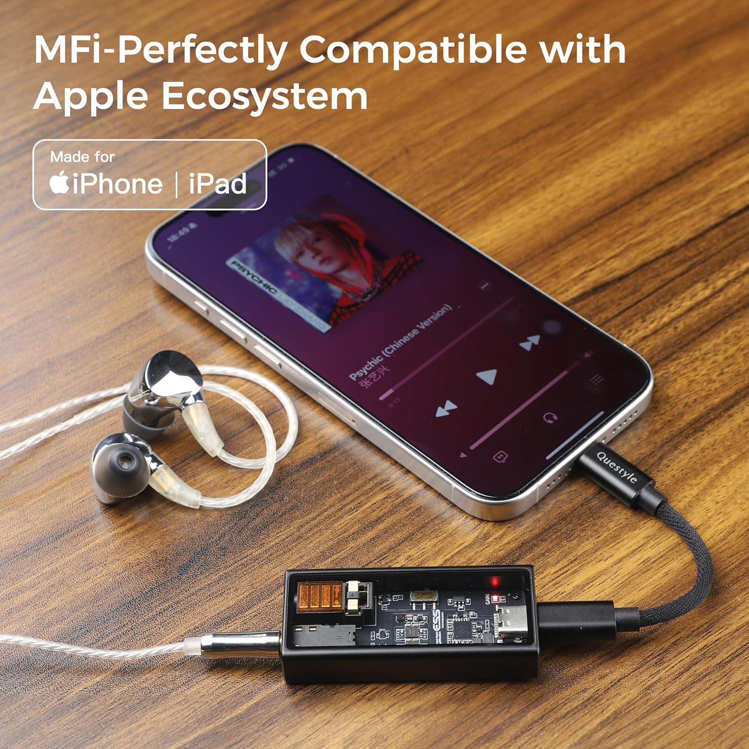 Questyle M15i 移動解碼耳擴(ESS ES9281AC解碼芯片)