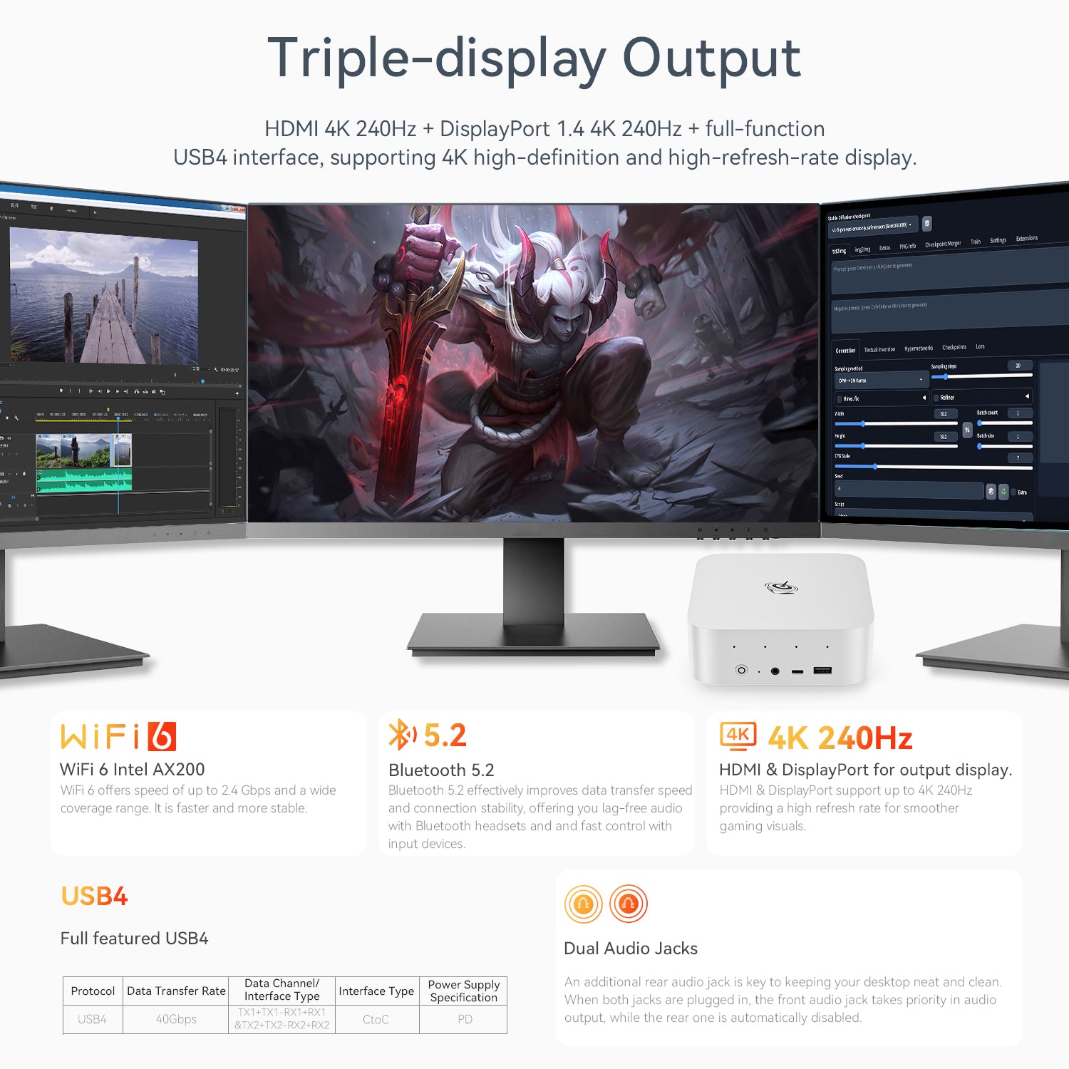 Beelink SER9 PRO (Ryzen9 AI-HX370+64G+2TB+Win11 Pro) 迷你電腦(64G+2TB)