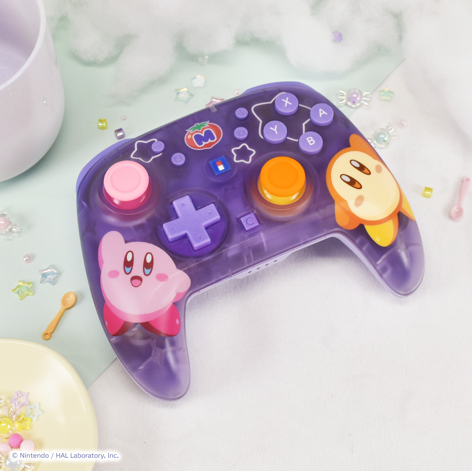 HORI X 星之卡比 TURBO 有線控制器(兼容Switch2/PC)