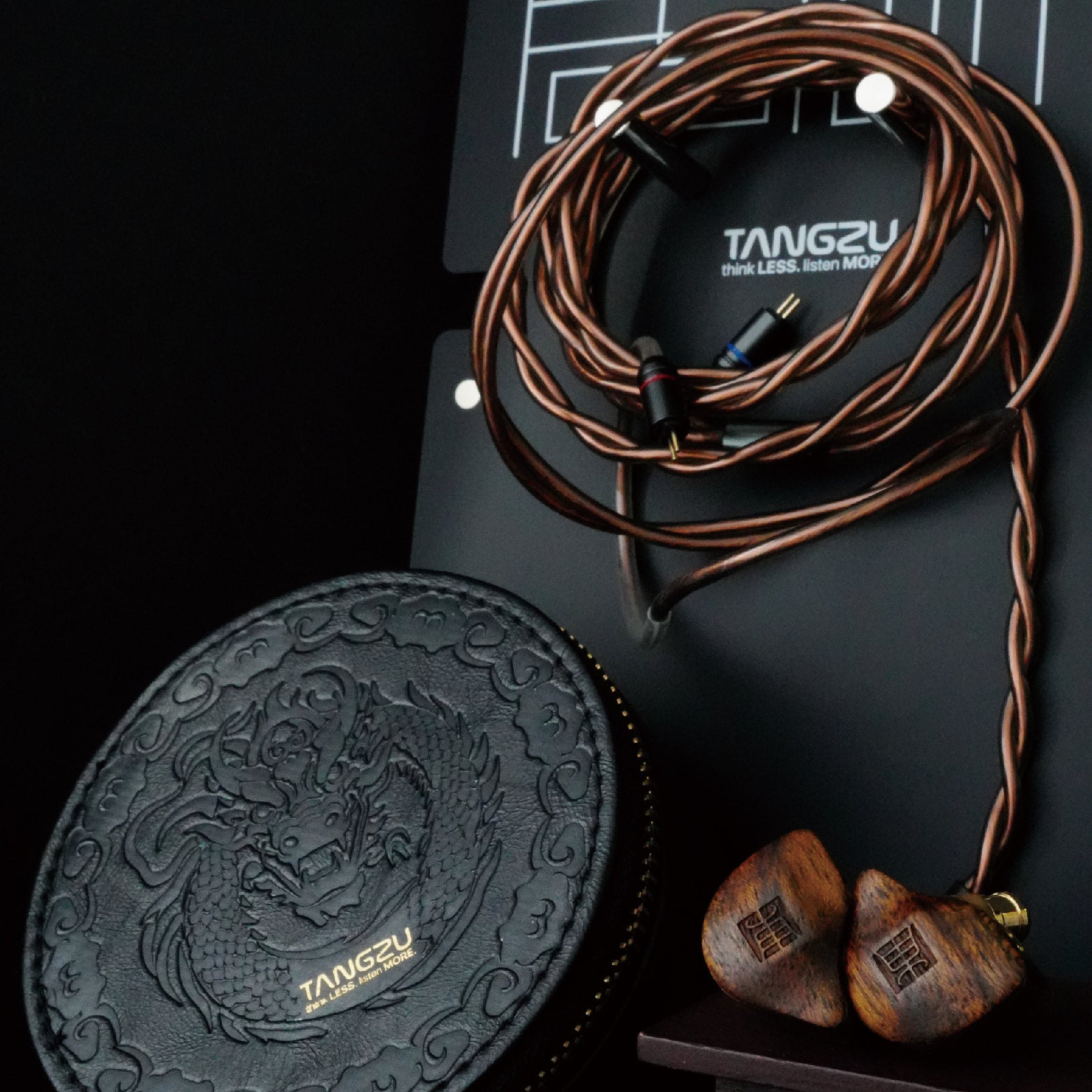 TANGZU 唐族 杜甫下闕 有線(可換線)入耳式耳機