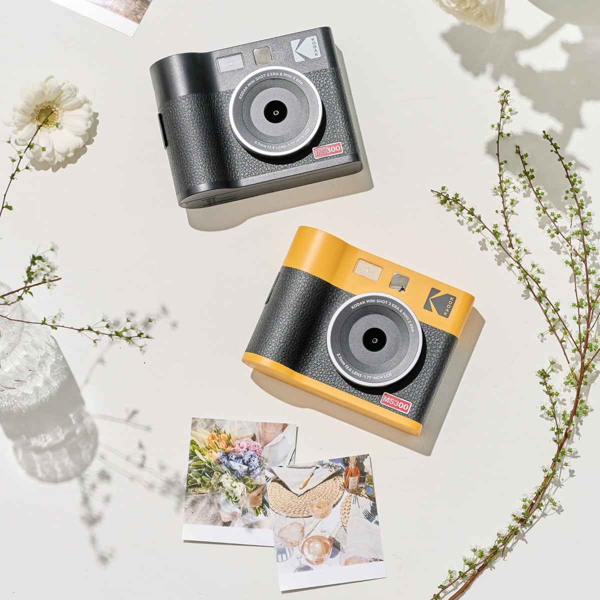 Kodak 柯達 Mini Shot 3 Era MS300 即影即有相機+相片打印機(3x3吋)(黑色)