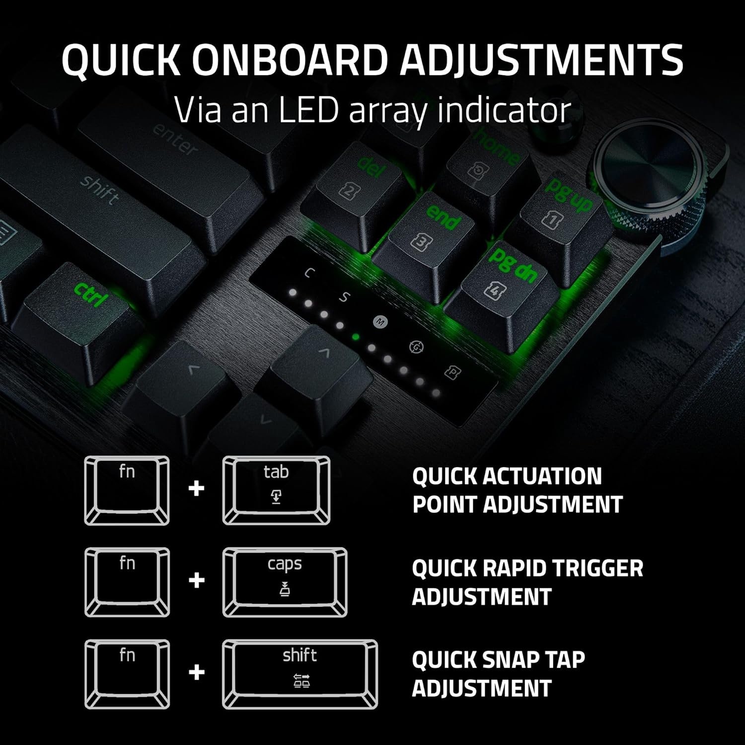 Razer Huntsman V3 Pro 8KHz 類比式光學電競鍵盤