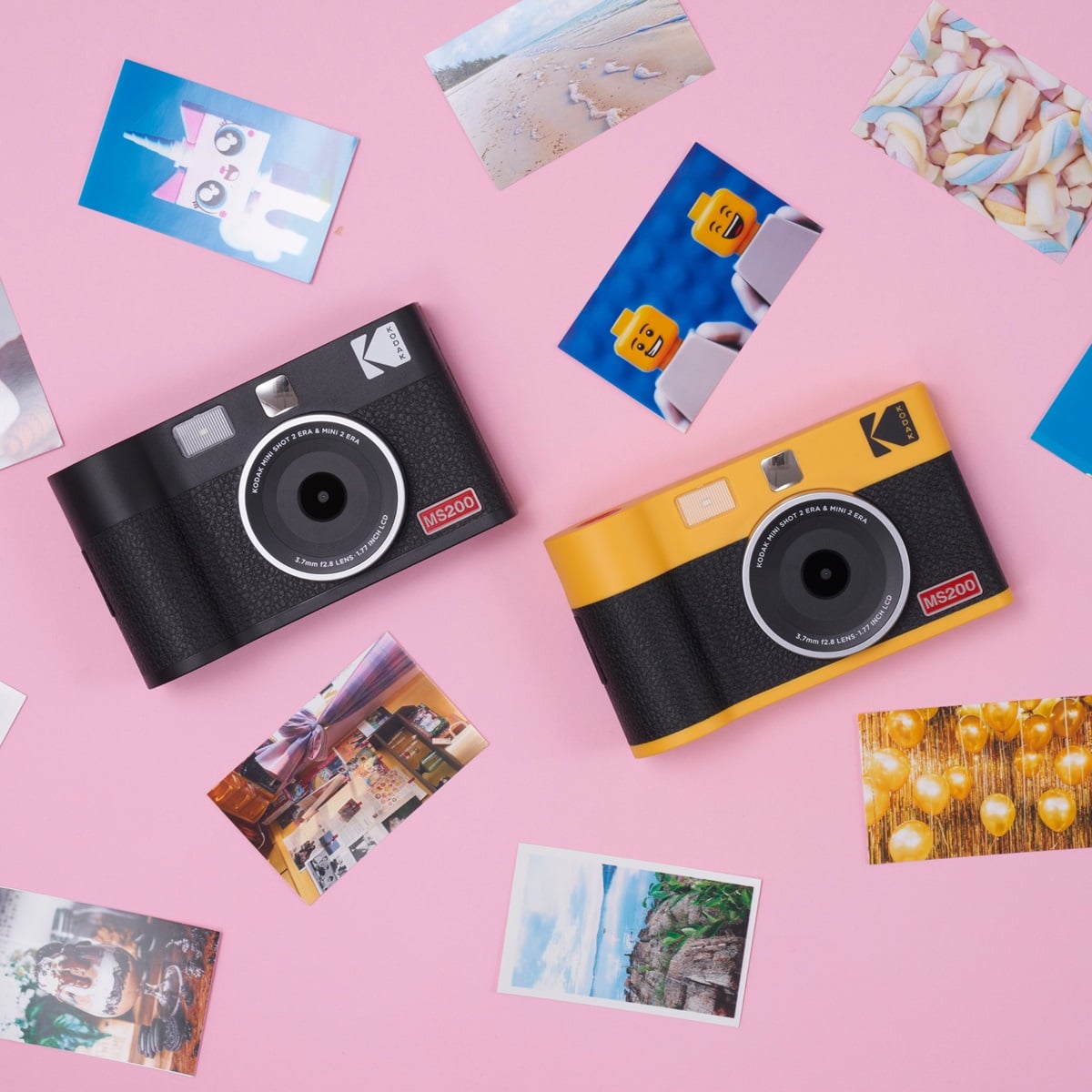 Kodak 柯達 Mini Shot 2 Era MS200 即影即有相機+相片打印機(2.1x3.4吋)(黑色)