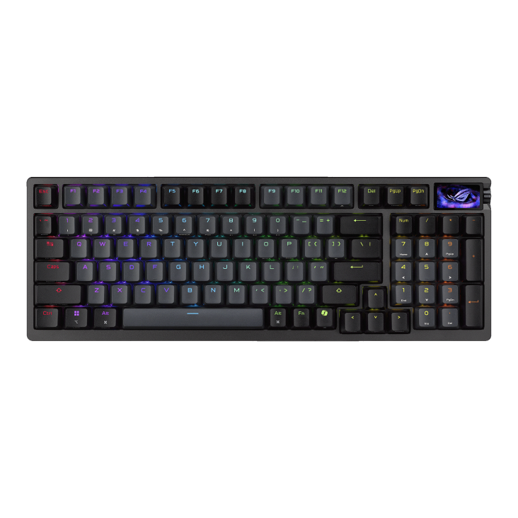 ASUS ROG AZOTH 96 HE 8KHz 磁軸無線遊戲鍵盤(黑色)