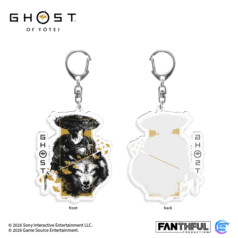 Fanthful《羊蹄山戰鬼》Ghost of Yōtei 壓克力鑰匙扣