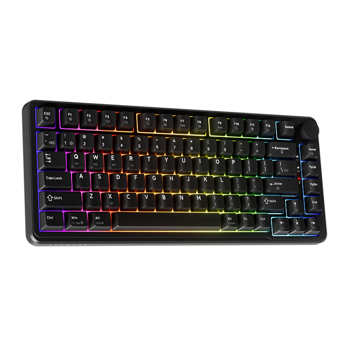 Tecware Ghost 75 RGB 有線機械鍵盤(預潤線性軸-黑色)