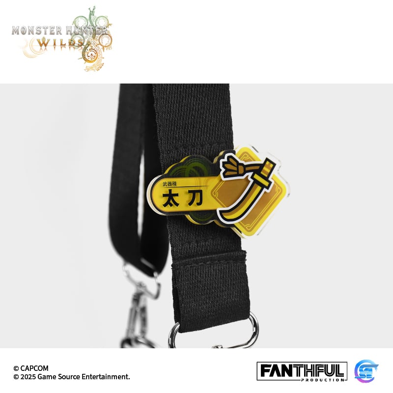 Fanthful《魔物獵人 荒野》Monster Hunter Wilds 武器壓克力夾子盲盒(整盒14款)