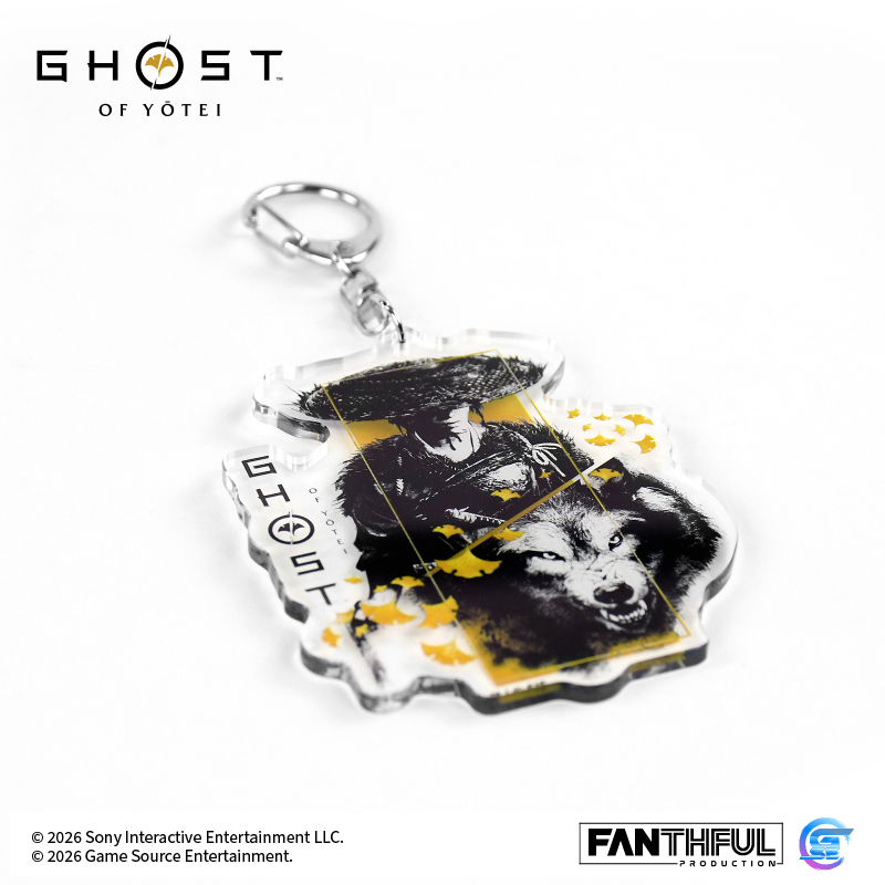 Fanthful《羊蹄山戰鬼》Ghost of Yōtei 壓克力鑰匙扣