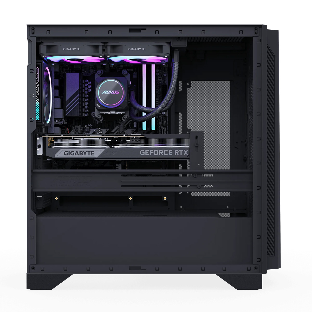 GIGABYTE AORUS PRIME 5 AP551 (Ryzen 7 9700X+RTX5070Ti+32GB+Gen4 2TB+水冷+Win11 Home) 電競主機