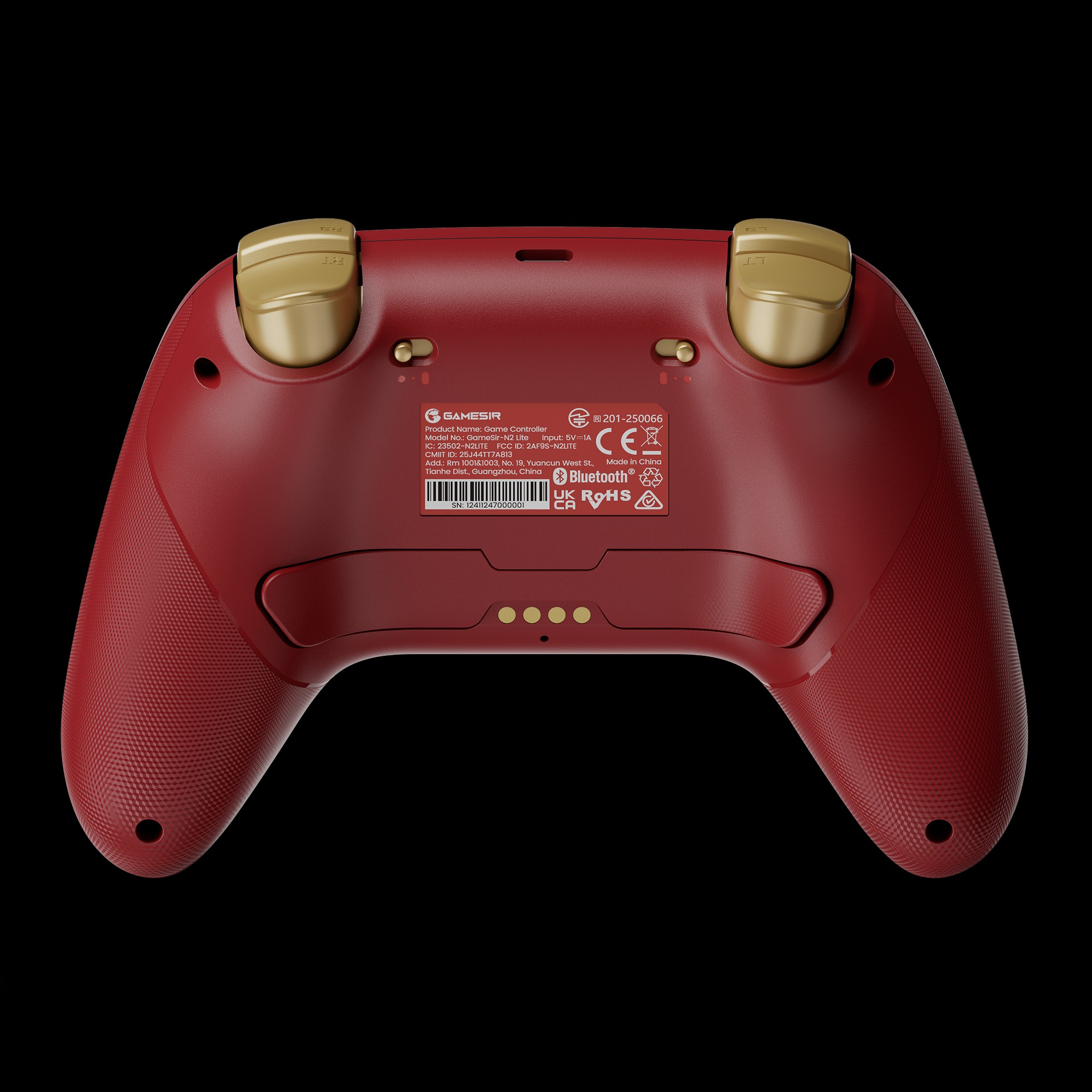 GameSir 啟明星2 Nova Lite 2 藍牙及2.4G 1000Hz 無線控制器(Iron Man)