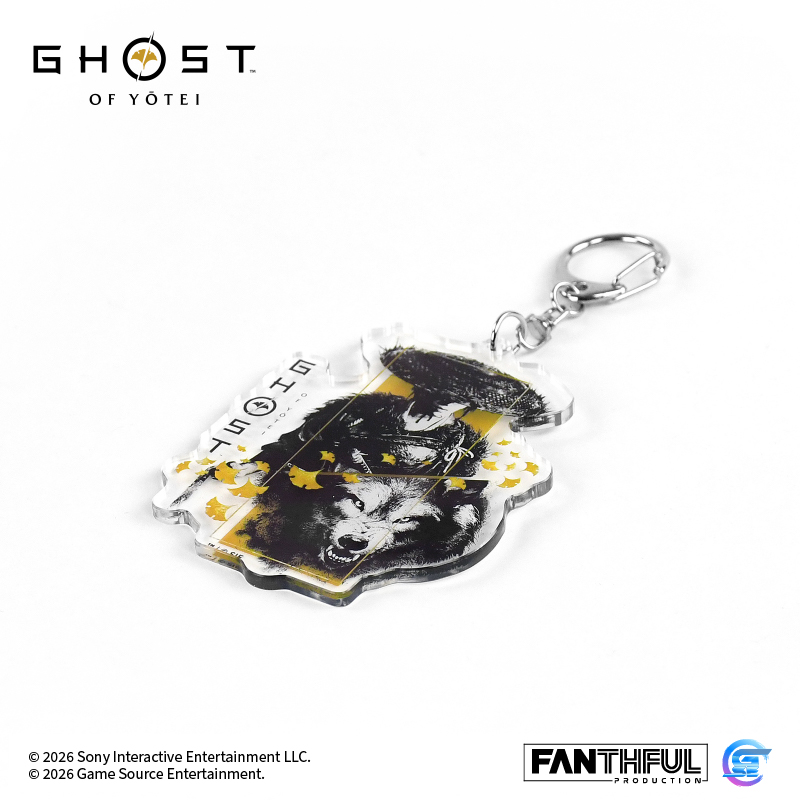 Fanthful《羊蹄山戰鬼》Ghost of Yōtei 壓克力鑰匙扣