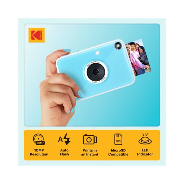 Kodak 柯達 Printomatic+ 即影即有數碼相機(藍色)