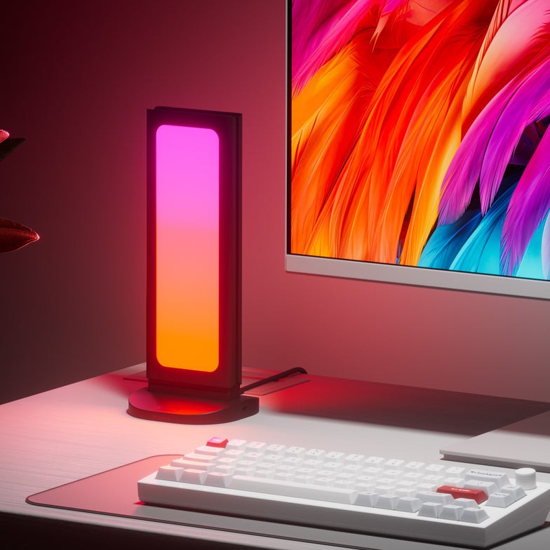 Nanoleaf Gaming Dock 雙面3合1彩光桌面釘板收納架(黑色)