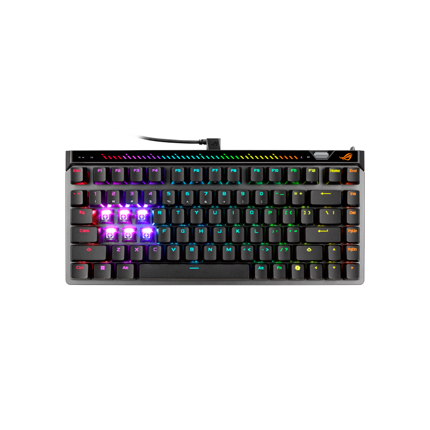 ASUS ROG Falchion Ace 75 HE 有線磁軸遊戲鍵盤(黑色-V2磁軸)