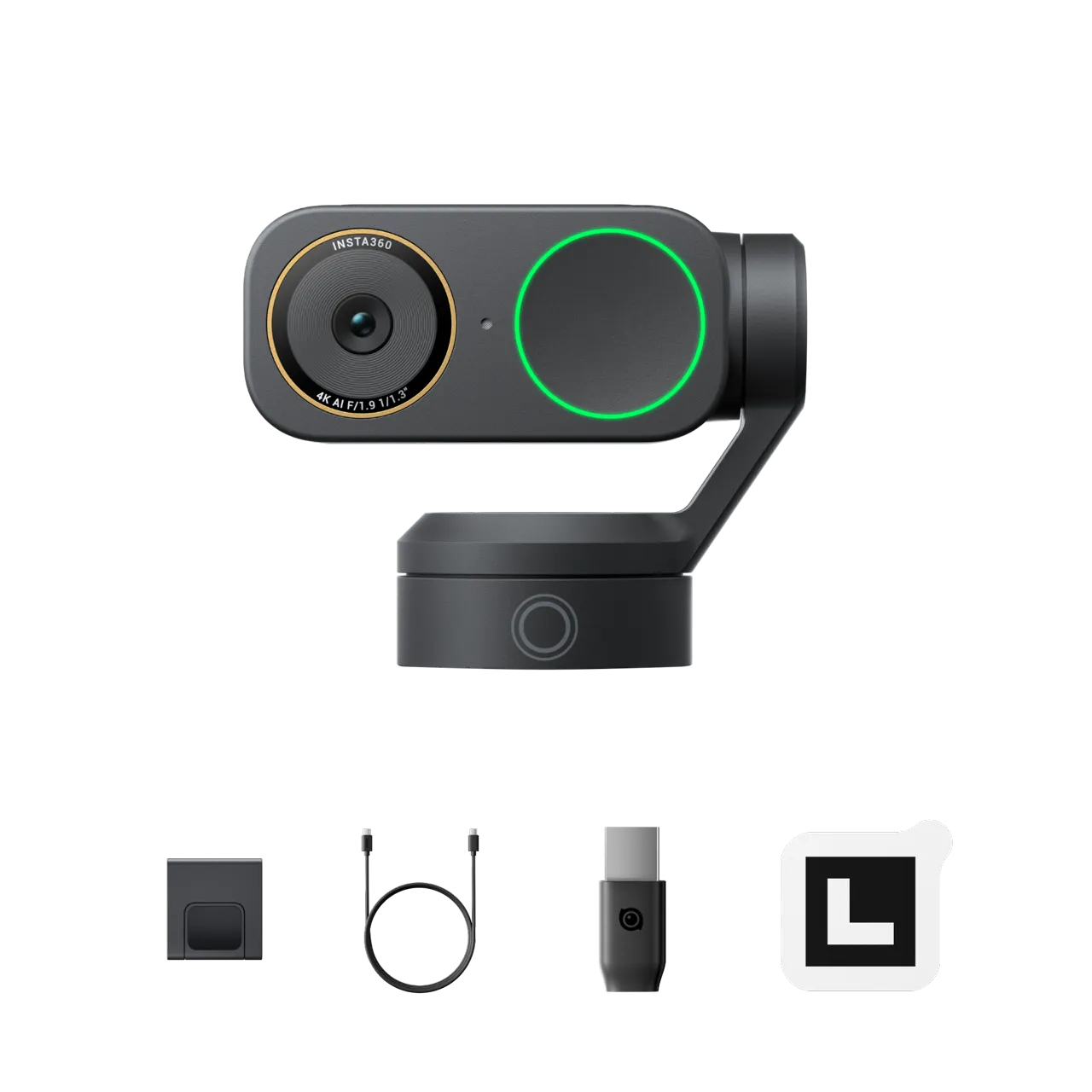 Insta360 Link 2 Pro AI智能4K網絡攝影機(標準套餐)