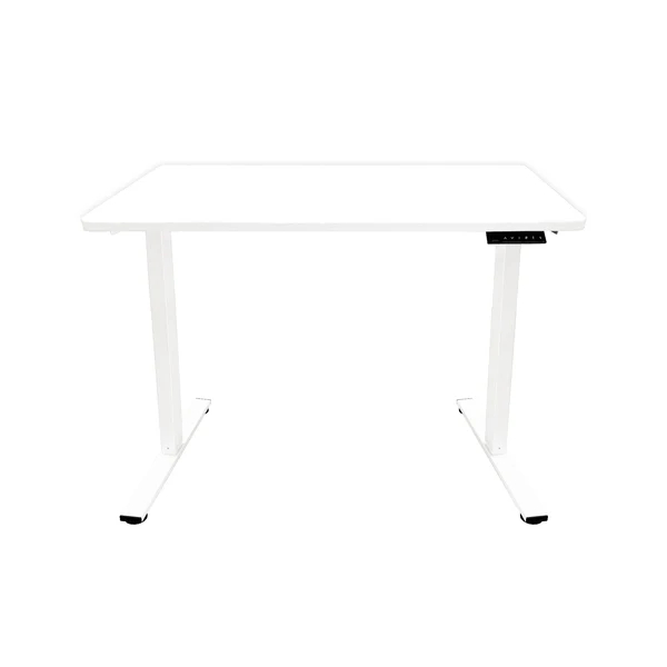 T84H Zenox Ergonomics Office Desk Essential 人體工學電腦枱 (升降版)(白色-白色枱腳-120cm)