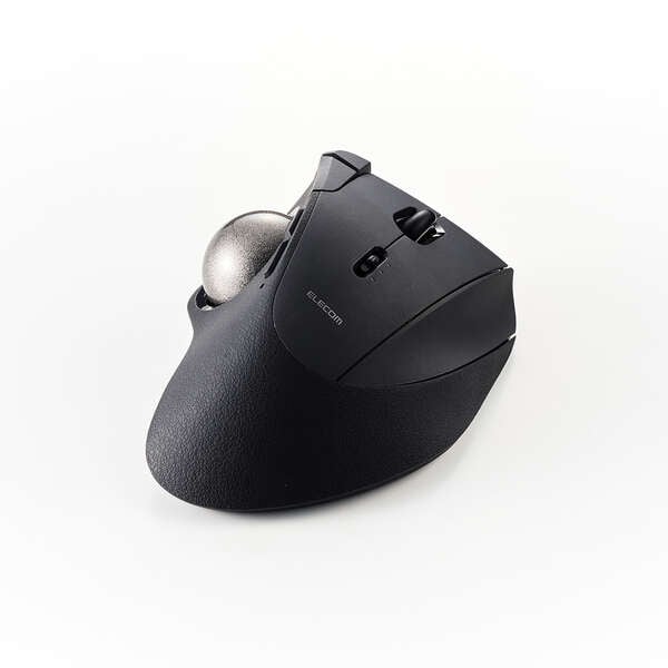 ELECOM IST PRO 軌跡球無線滑鼠(拇指操作)(黑色)