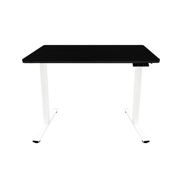 T84E Zenox Ergonomics Office Desk Essential 人體工學電腦枱 (升降版)(黑色-白色枱腳-100cm)